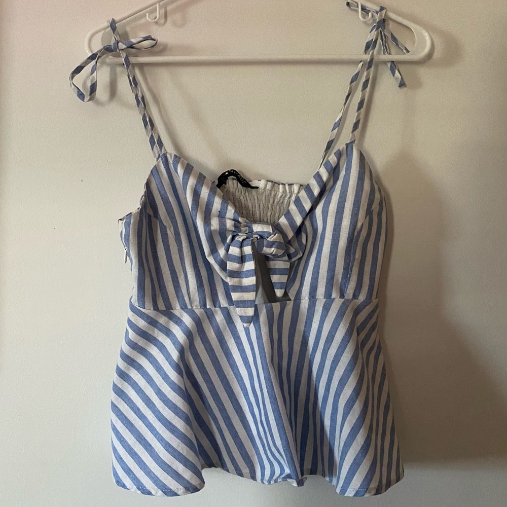 Rampage Striped Tank Top